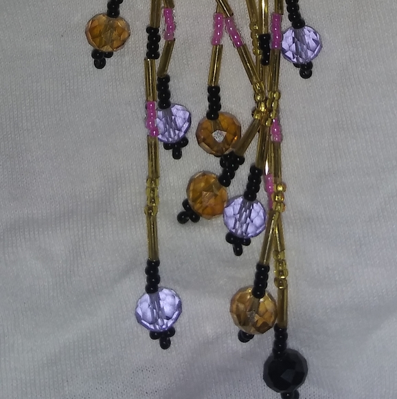 Hummingbird Loom Beaded Necklace - Picture 16 of 16